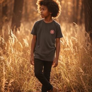 Vans Charcoal Kids Tee